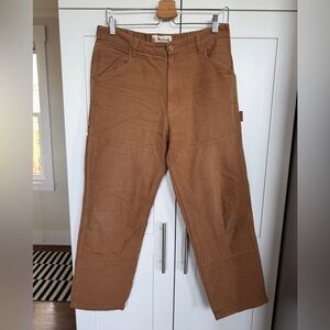 Men's Tan Canvas Mollusk Pants
